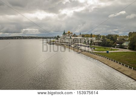 Kostroma Russia - September 16 2016: Holy Trinity Monastery Ipatiev.