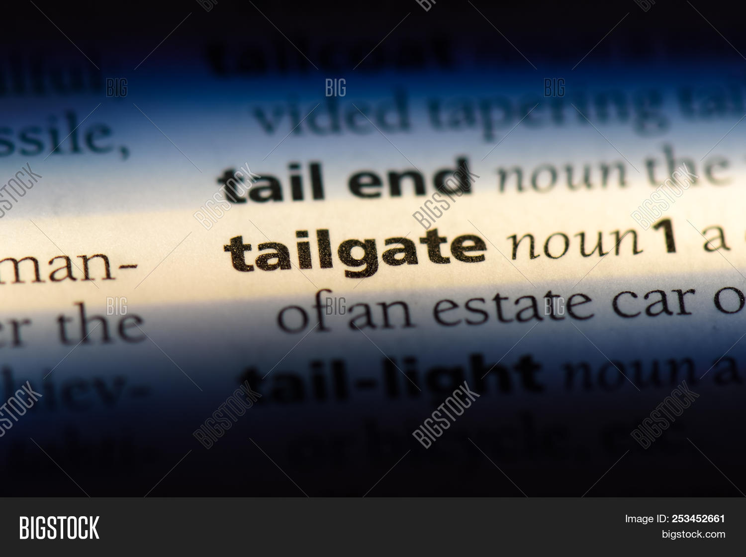 Tailgate Word Image & Photo (Free Trial) Bigstock