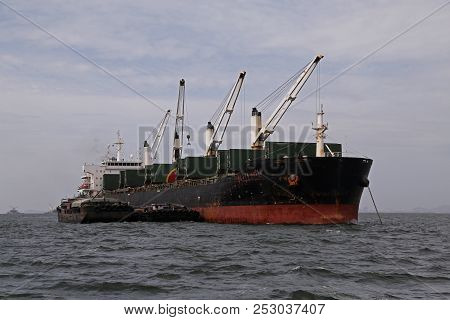 Transportation Bote Logistic Cargo Business Shipping Truck