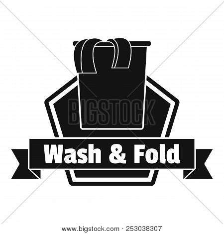Laundry Clothes Wash Logo. Simple Illustration Of Laundry Clothes Wash Logo For Web Design Isolated 