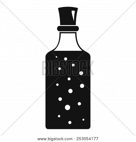 Medicine Potion Icon. Simple Illustration Of Medicine Potion Icon For Web Design Isolated On White B