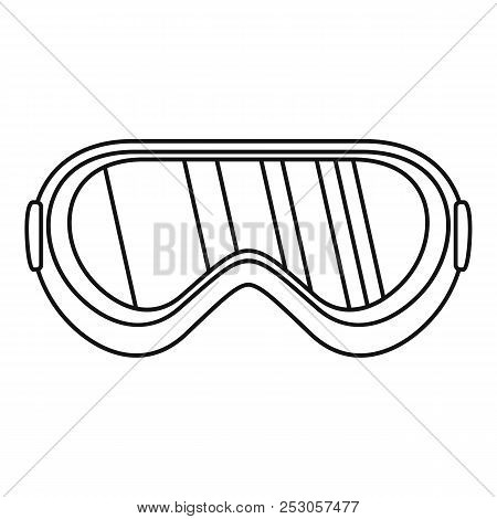 Protect Goggles Icon. Outline Protect Goggles Icon For Web Design Isolated On White Background