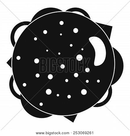 Top View Burger Icon. Simple Illustration Of Top View Burger Icon For Web Design Isolated On White B