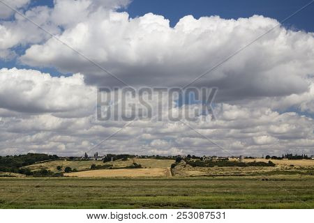View Across The Hadleigh Ray, From Canvey Island To Hadleigh Castle, Essex, England