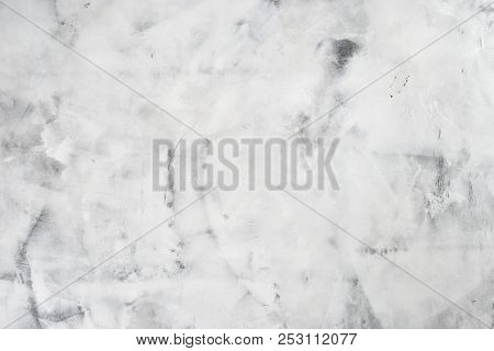 Top View Of White Marmor Texture Backgorund