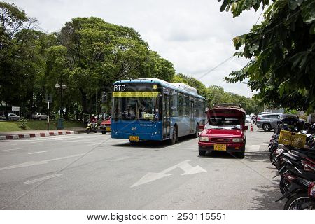 Blk Bus Of Rtc Or Chiangmai Smart Bus.