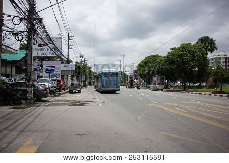 Blk Bus Of Rtc Or Chiangmai Smart Bus.
