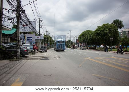 Blk Bus Of Rtc Or Chiangmai Smart Bus.