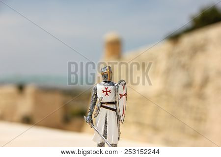 Maltese Knight With A Cross Is A Traditional Souvenir From Malta
