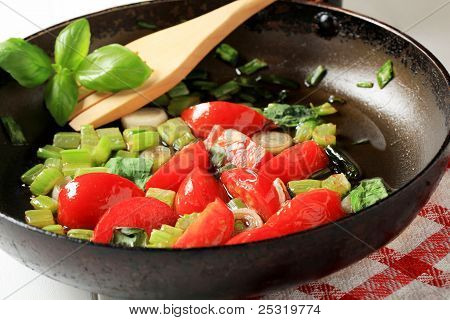 Verdure saltate