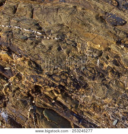 Stones Texture And Background For Text. Rock Texture