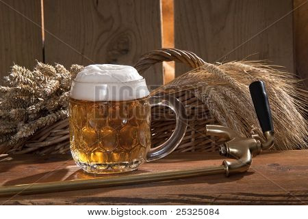 vaso de cerveza