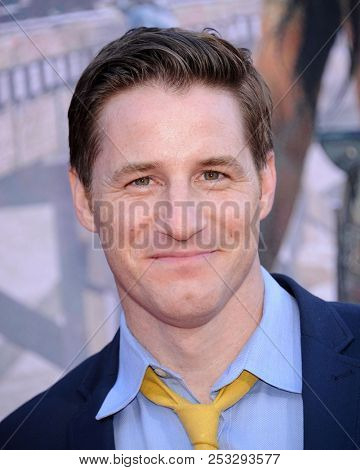 LOS ANGELES - JUN 22:  Sam Jaeger arrives to the 'The Lone Ranger' Hollywood Premiere  on June 22, 2013 in Hollywood, CA                