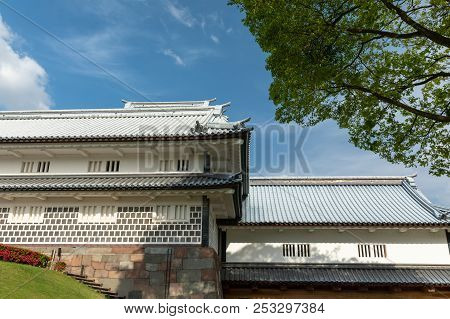 Inside The Area In Kanazawa Castle Of Kanazawa City, Japan.