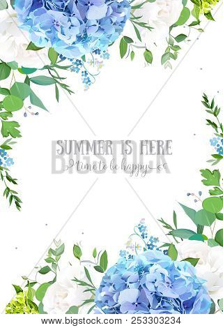 Summer Botanical Vector Photo Free Trial Bigstock