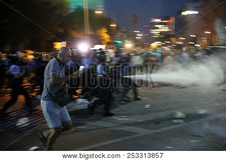 Hundreds Injured In Romania Protests