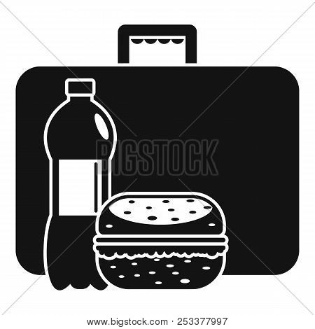 Business Lunch Icon. Simple Illustration Of Business Lunch Icon For Web Design Isolated On White Bac