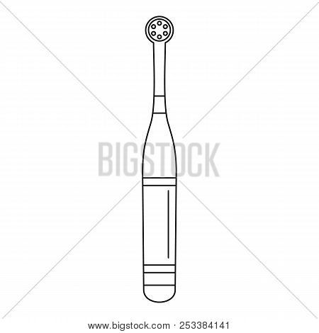 Brand Electric Toothbrush Icon. Outline Illustration Of Brand Electric Toothbrush Icon For Web Desig