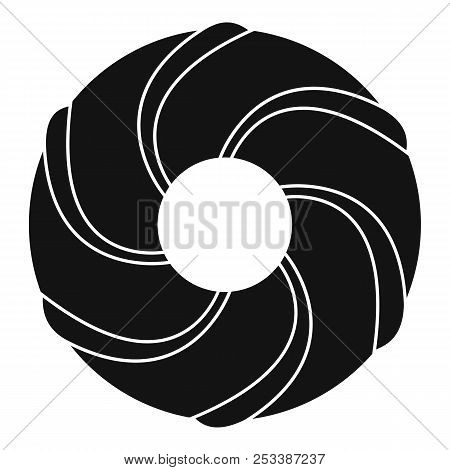 Curl Bakery Icon. Simple Illustration Of Curl Bakery Icon For Web Design Isolated On White Backgroun
