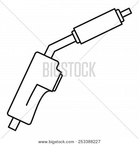 Gas Welding Tool Icon. Outline Illustration Of Gas Welding Tool Icon For Web Design Isolated On Whit