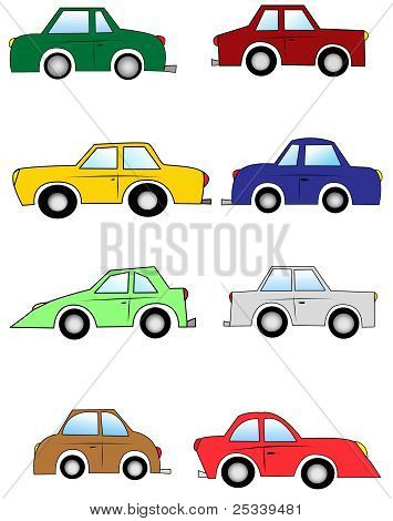 coleção de carros
