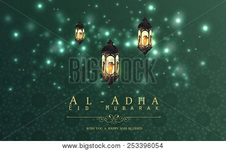 Vector Illustration Of Eid Al Adha Background Design