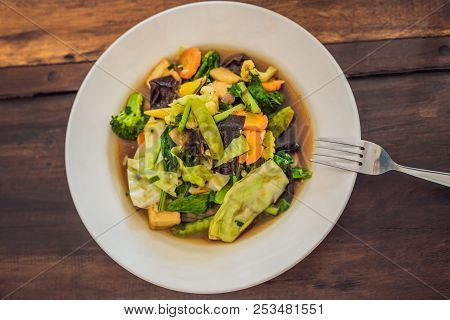 Stewed Vegetables With Tofu Balinese Dish. Lifestyle