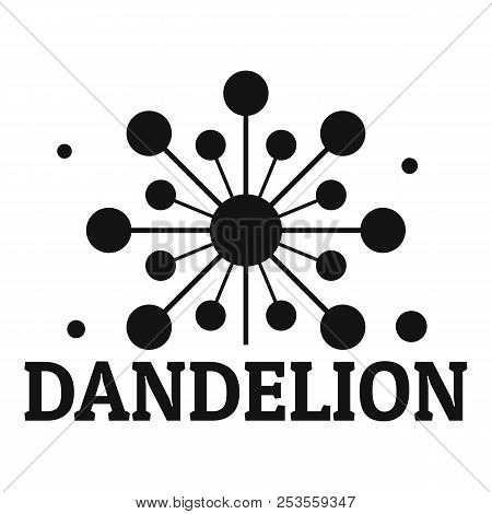 Growing Dandelion Logo Icon. Simple Illustration Of Growing Dandelion  Icon For Web.