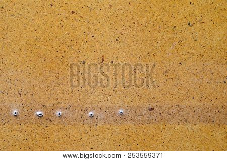 Wooden Fiberboard Texture. Close-up Abstract Background Of Construction Material