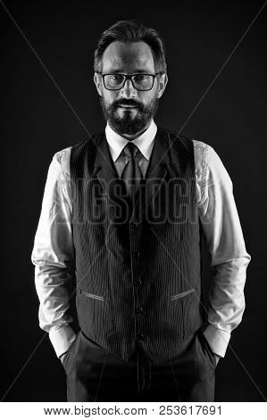 Charisma Concept. Senior Man With Charisma. He Has Got Charisma And Confidence. Charisma Of Leader, 