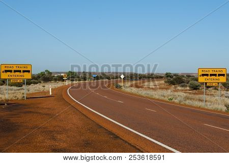 Road Train Warning Signs - Western Australia