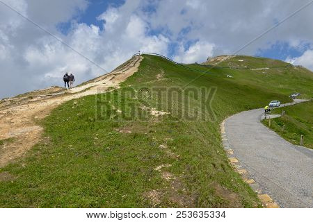 Scenic Surroundings Near The Grossglockner High Alpine Road, Austria
