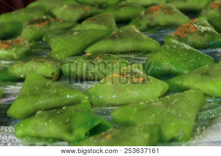Ash Gourd Betel Deserted Recipe Displayed In A Indian Wedding