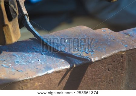 Blacksmith Tools And Fixtures For Hand Forged Metal