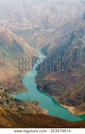 Nho Que River Flows From The Area Of Nghiem Son Mountain That Is 1500 Meters Height. This River Is N