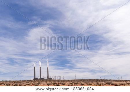 Coal Power Plant in Page Arizona USA