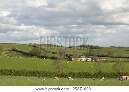 An Image Of Remote Country Cottages In The Leicestershire Countryside, England, Uk