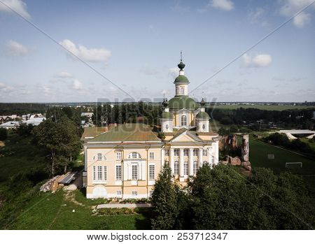 Cathedral Of The Ascension Of The Lord. Spaso-sumorin Monastery. Totma. Vologda Region. Russia. View