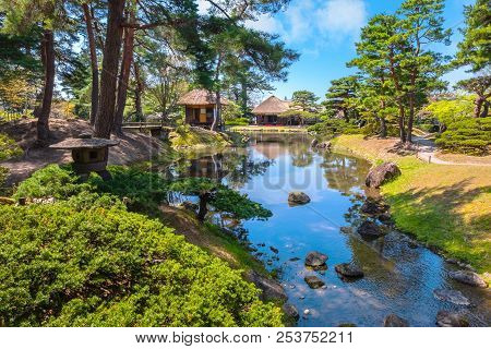 Oyakuen Medicinal Herb Garden In The City Of Aizuwakamatsu, Fukushima, Japan
