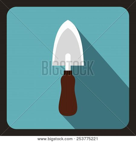Gardenn Scoop Icon In Flat Style On A Baby Blue Background Illustration