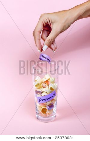 在梦想摇床投掷的愿望
