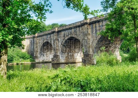 The Lune Valley Aqueduct, Which Carries The Lancaster Canal Over