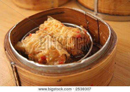 찐된 딤섬
