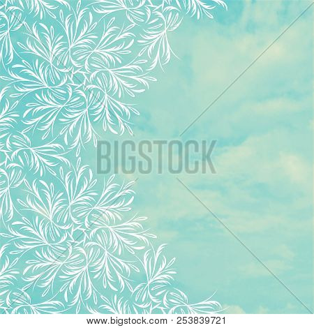 Mandala, Background With A Medallion