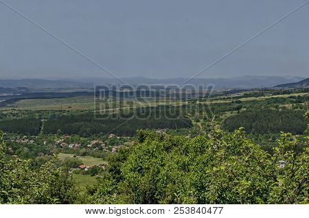 View Toward  Residential District Marchaevo And Environs Of Sofia City At The Foot Of The Mountain V