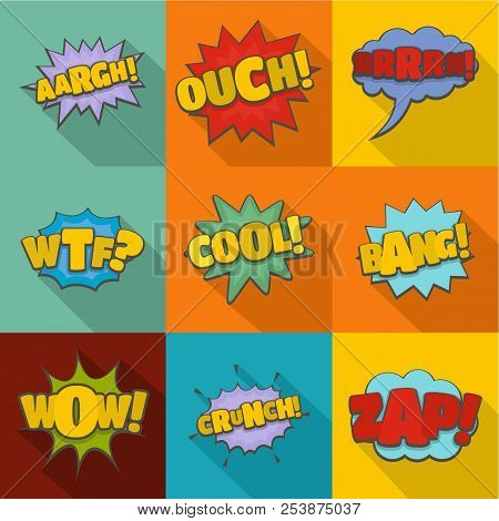 Overturn Icons Set. Flat Set Of 9 Overturn Icons For Web Isolated On White Background