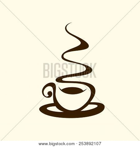 Coffee Shop Logo Vector Illustration Easy To Edit