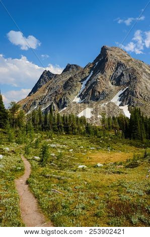 Bastille Mountain On The Jumbo Pass Hike In The Purcell Mountain Range Near Panorama And Invermere, 