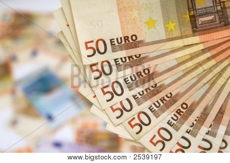 fünfzig Euro-Banknoten