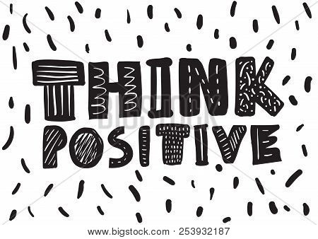 Typography With Slogan For T Shirt Or Sweatshirt Printing And Embroidery. Print For Tee. Hand Drawn 